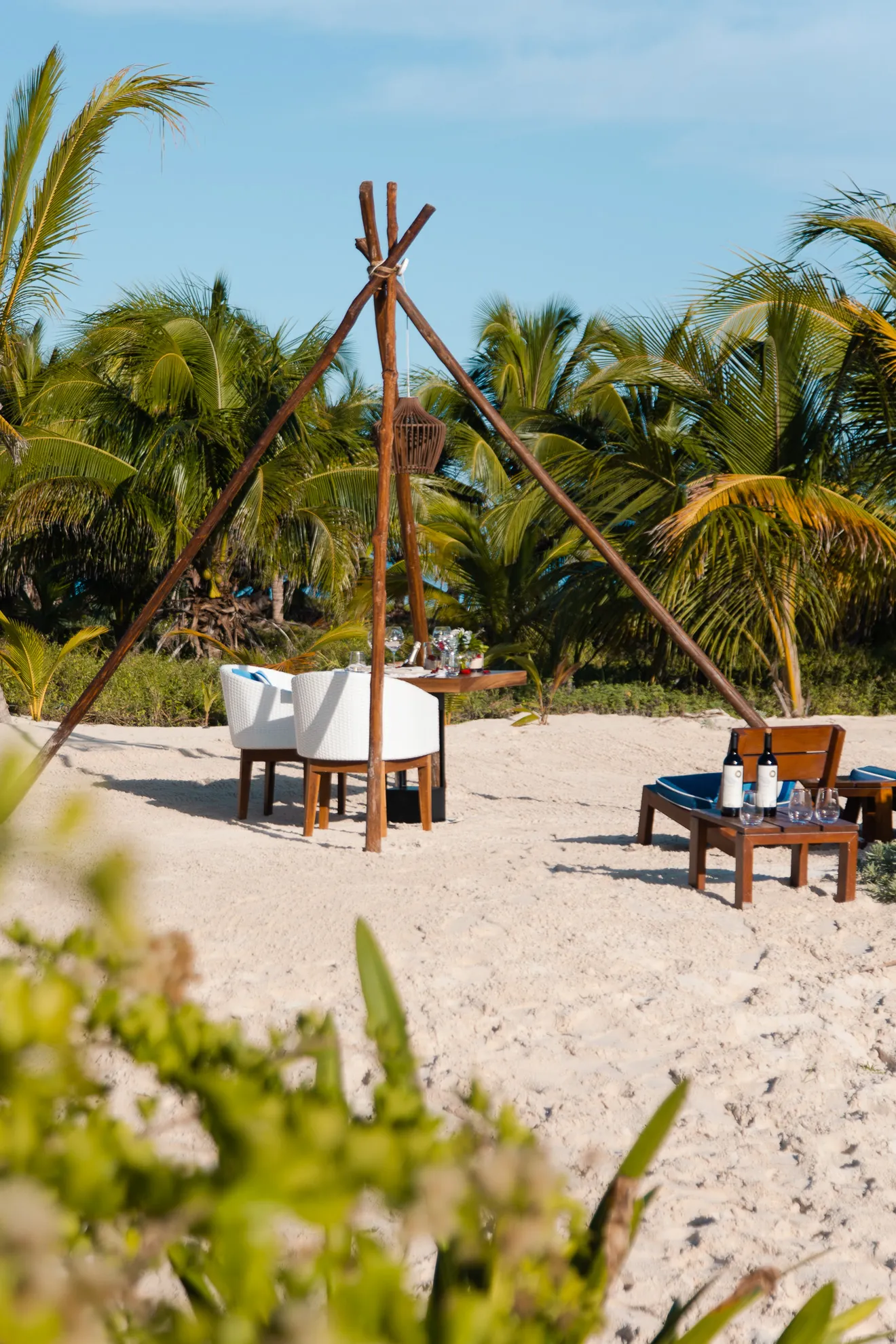 Tipi de playa, Chablé