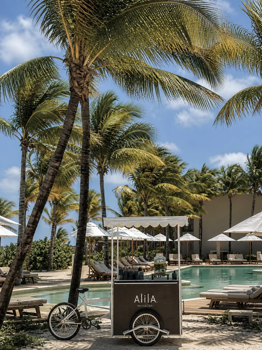 Bar junto a la playa, Alila Mayakoba