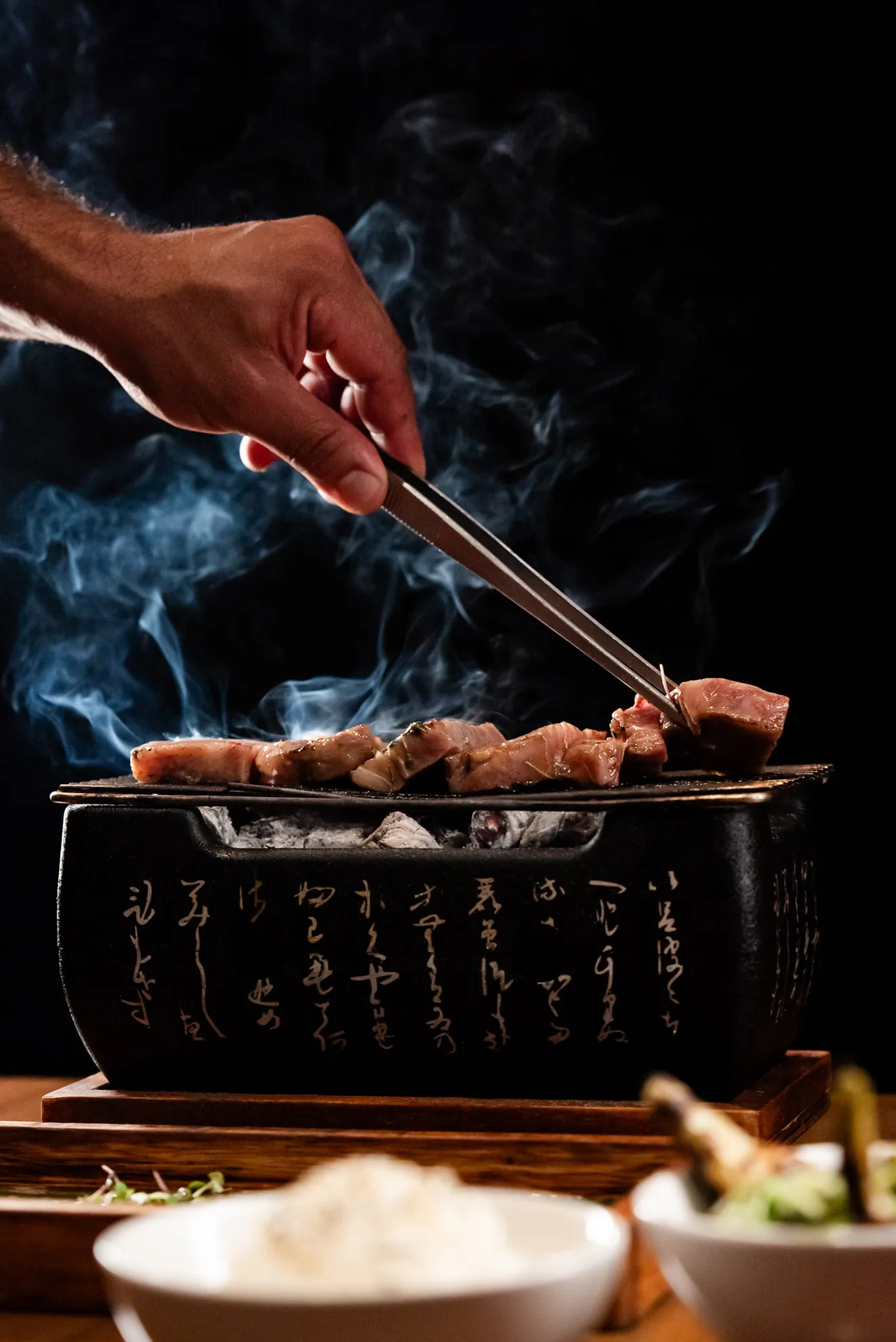 Chef a la parrilla, Hilton Mar Caribe